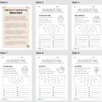 8 Silbenrätsel für die 3. & 4. Klasse (Überblick)