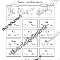 Fit in Deutsch: Wiederholungsaufgaben für die 1. Klasse (30 Arbeitsblätter) - Vorschau 04