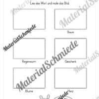 Fit in Deutsch: Wiederholungsaufgaben für die 1. Klasse (30 Arbeitsblätter) - Vorschau 10