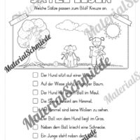 Fit in Deutsch: Wiederholungsaufgaben für die 2. Klasse (30 Arbeitsblätter) - Vorschau 14