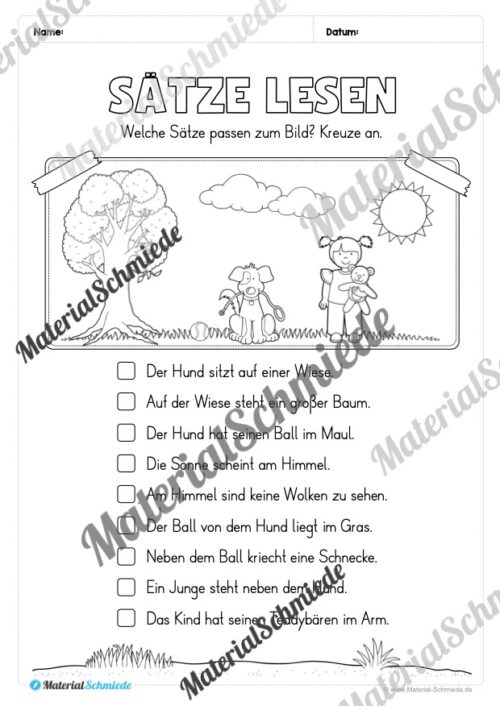 Fit in Deutsch: Wiederholungsaufgaben für die 2. Klasse (30 Arbeitsblätter) - Vorschau 14