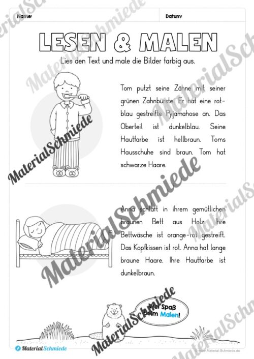 Fit in Deutsch: Wiederholungsaufgaben für die 2. Klasse (30 Arbeitsblätter) - Vorschau 16