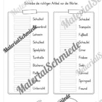 Fit in Deutsch: Wiederholungsaufgaben für die 2. Klasse (30 Arbeitsblätter) - Vorschau 19