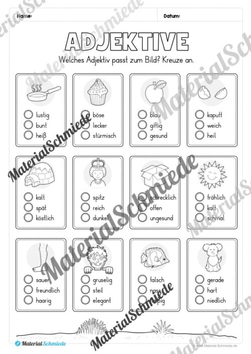 Fit in Deutsch: Wiederholungsaufgaben für die 2. Klasse (30 Arbeitsblätter) - Vorschau 24