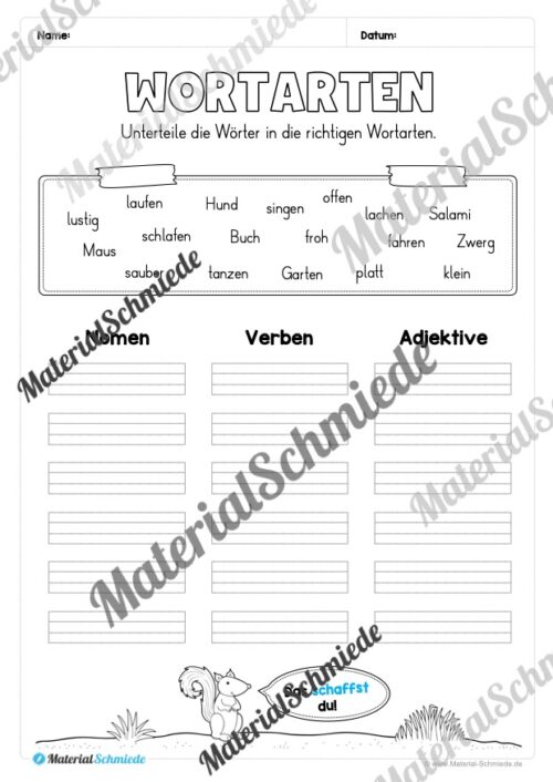 Fit in Deutsch: Wiederholungsaufgaben für die 2. Klasse (30 Arbeitsblätter) - Vorschau 26