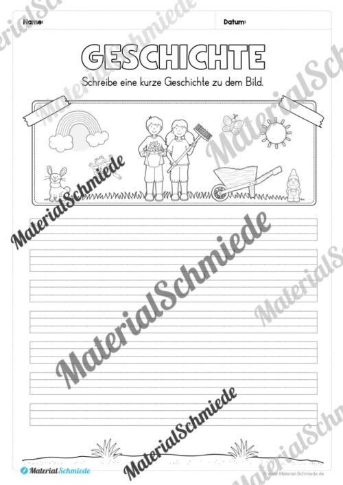 Fit in Deutsch: Wiederholungsaufgaben für die 2. Klasse (30 Arbeitsblätter) - Vorschau 29