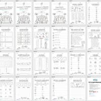 Fit in Deutsch: Wiederholungsaufgaben für die 2. Klasse (30 Arbeitsblätter) - Überblick