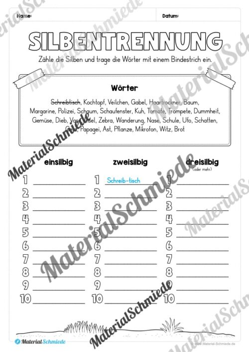 Fit in Deutsch: Wiederholungsaufgaben für die 4. Klasse (Vorschau 07)