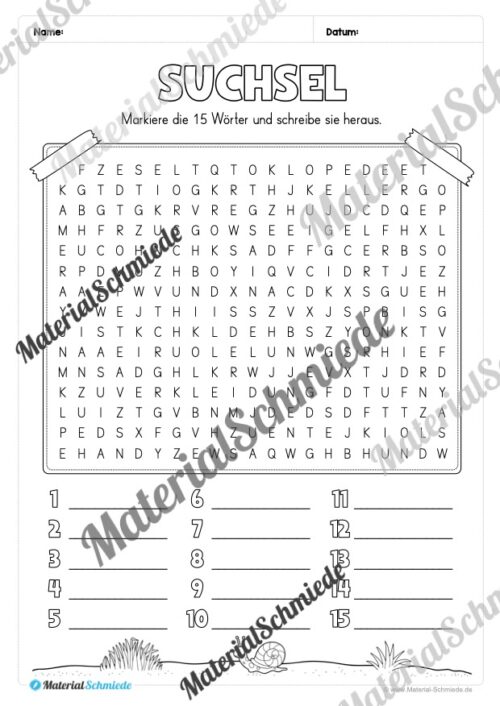 Fit in Deutsch: Wiederholungsaufgaben für die 4. Klasse (Vorschau 08)