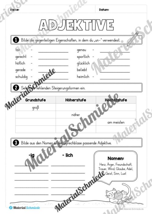 Fit in Deutsch: Wiederholungsaufgaben für die 4. Klasse (Vorschau 13)