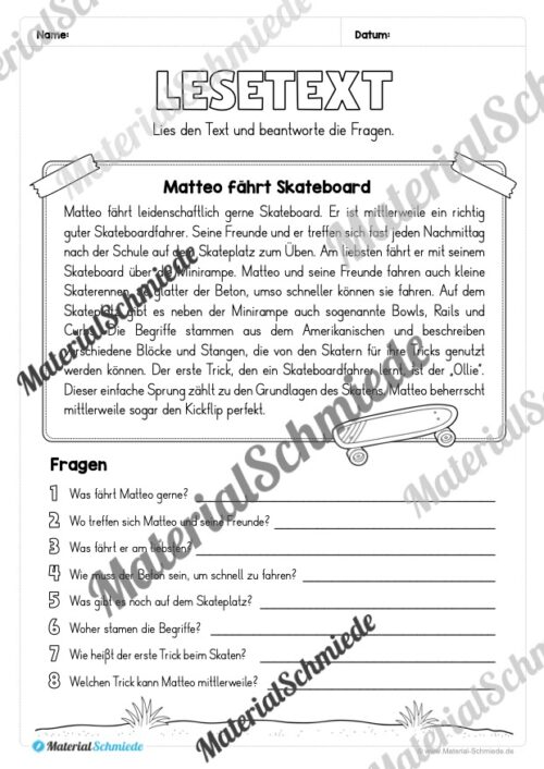 Fit in Deutsch: Wiederholungsaufgaben für die 4. Klasse (Vorschau 28)