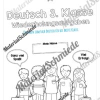 Fit in Deutsch: Wiederholungsaufgaben für die 3. Klasse (Vorschau 01)