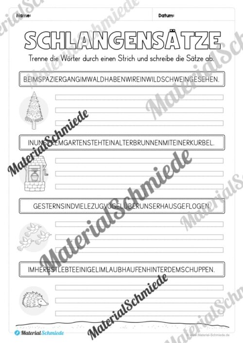 Fit in Deutsch: Wiederholungsaufgaben für die 3. Klasse (Vorschau 07)