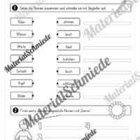Fit in Deutsch: Wiederholungsaufgaben für die 3. Klasse (Vorschau 10)