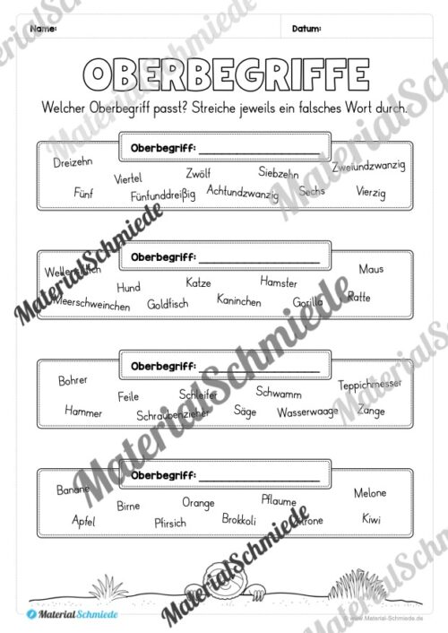 Fit in Deutsch: Wiederholungsaufgaben für die 3. Klasse (Vorschau 14)