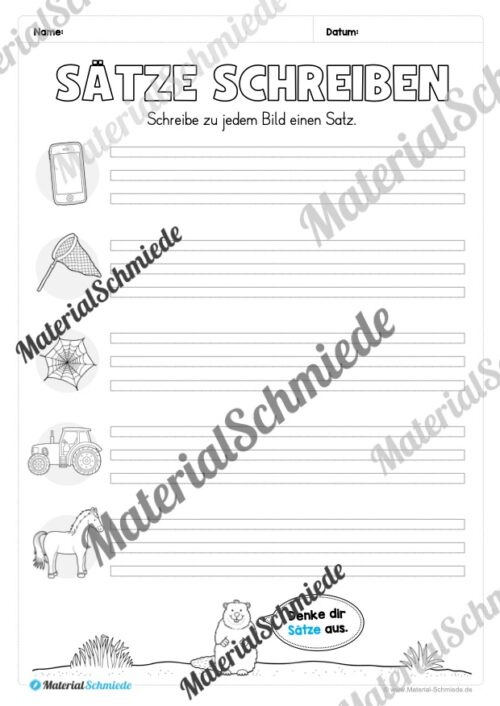 Fit in Deutsch: Wiederholungsaufgaben für die 3. Klasse (Vorschau 20)