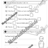 Fit in Deutsch: Wiederholungsaufgaben für die 3. Klasse (Vorschau 21)