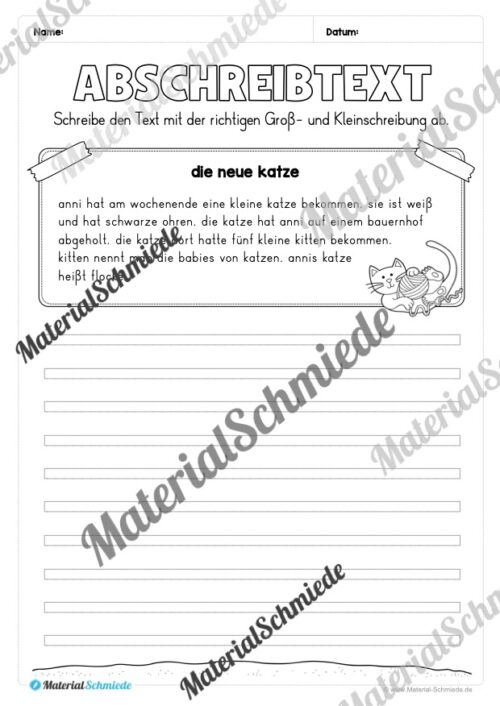 Fit in Deutsch: Wiederholungsaufgaben für die 3. Klasse (Vorschau 25)