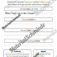 Fit in Deutsch: Wiederholungsaufgaben für die 3. Klasse (Vorschau 28)