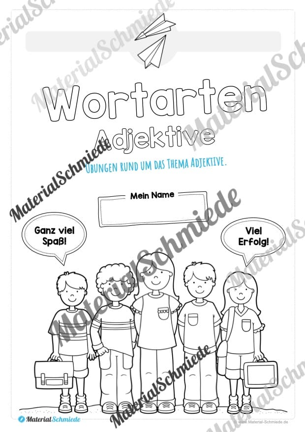 Materialpaket Adjektive (Vorschau 01)