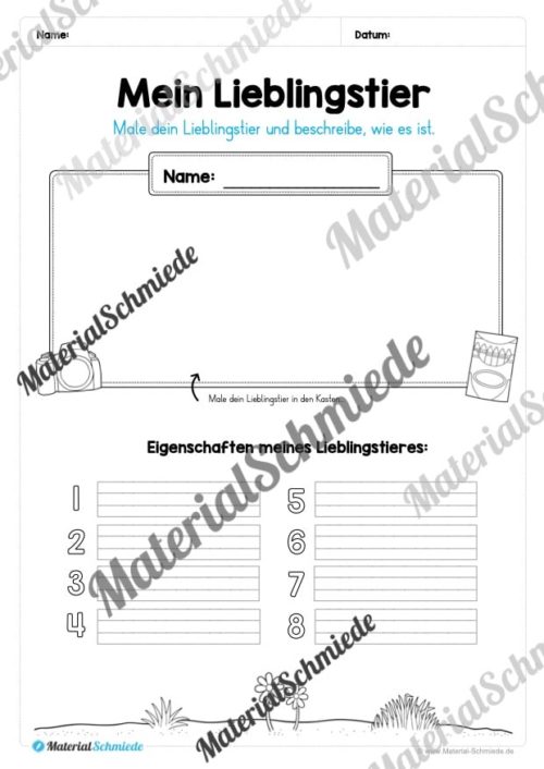 Materialpaket Adjektive (Vorschau 10)