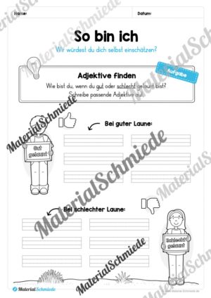 Materialpaket Adjektive (Vorschau 13)