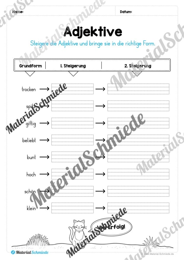 Materialpaket Adjektive (Vorschau 19)