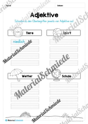 Materialpaket Adjektive (Vorschau 29)