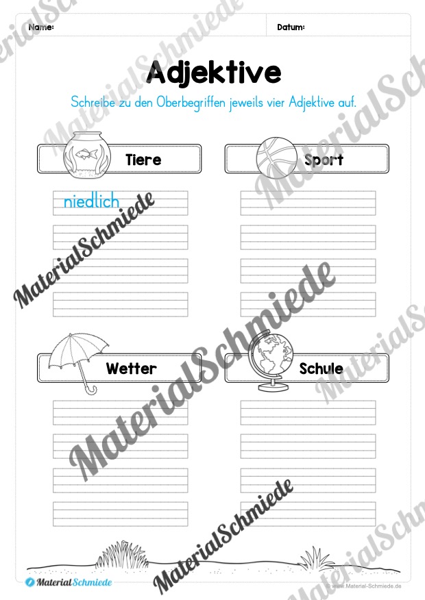 Materialpaket Adjektive (Vorschau 29)