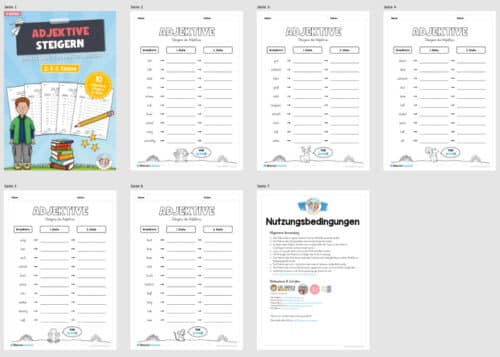 Adjektive steigern (Überblick)