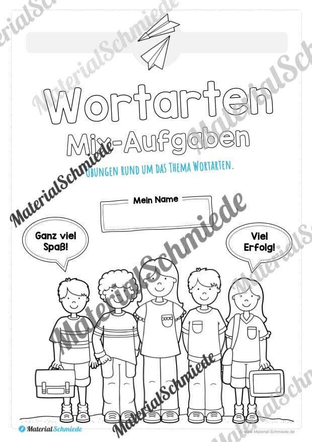 Materialpaket Wortarten (Vorschau 01)