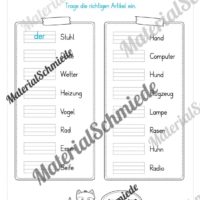 Materialpaket Wortarten (Vorschau 06)