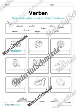 Materialpaket Wortarten (Vorschau 09)