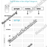 Materialpaket Wortarten (Vorschau 12)