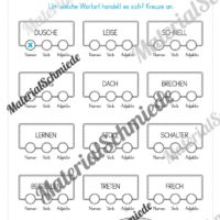 Materialpaket Wortarten (Vorschau 21)