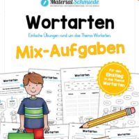 Materialpaket Wortarten (25 Arbeitsblätter)