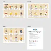 Lesespiel Nomen (40 Karten) - Überblick