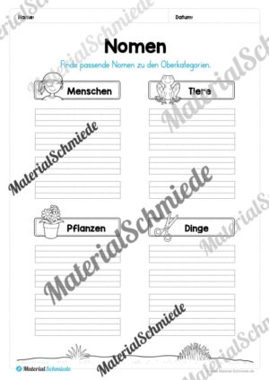 Materialpaket Nomen (Vorschau 09)