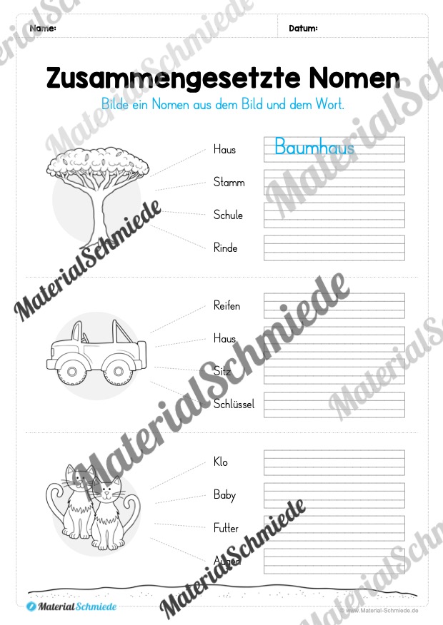 Materialpaket Nomen (Vorschau 20)