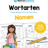 Materialpaket Nomen (20 Arbeitsblätter)