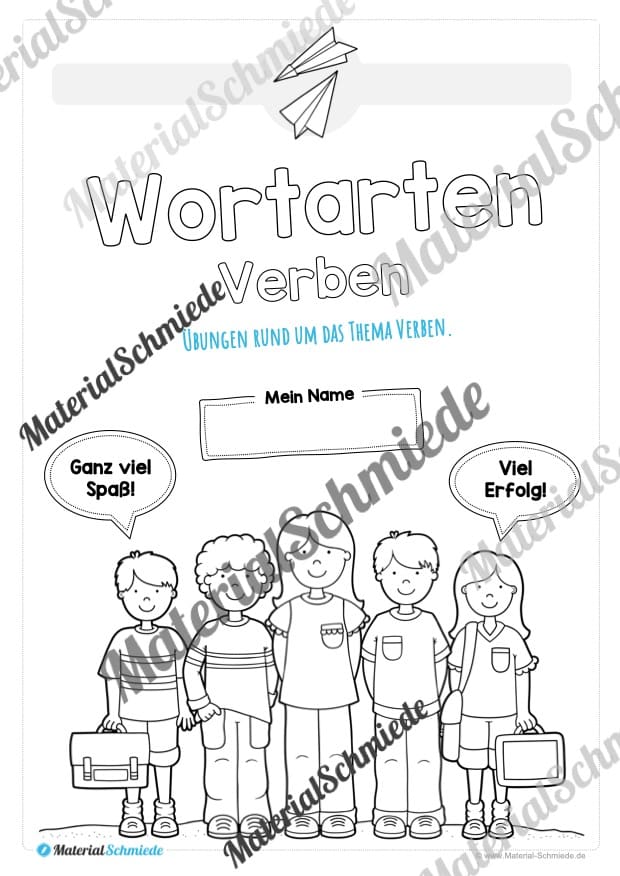 Materialpaket Verben (Vorschau 01)