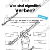 Materialpaket Verben (Vorschau 02)