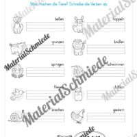 Materialpaket Verben (Vorschau 03)