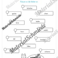 Materialpaket Verben (Vorschau 04)