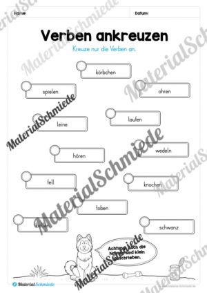 Materialpaket Verben (Vorschau 04)