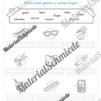 Materialpaket Verben (Vorschau 07)