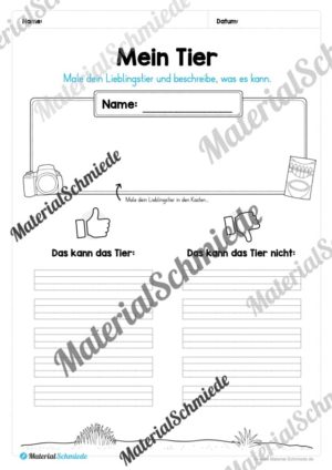 Materialpaket Verben (Vorschau 10)