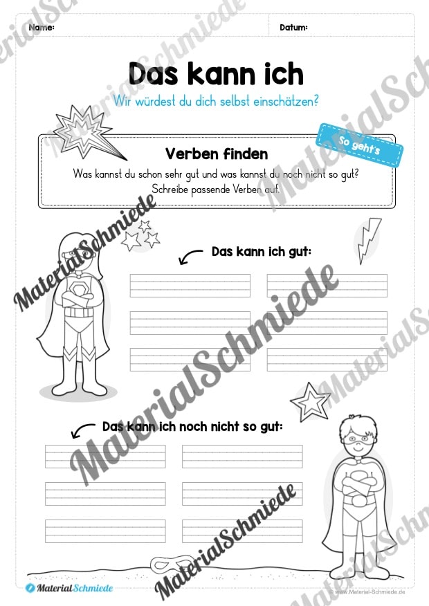 Materialpaket Verben (Vorschau 11)