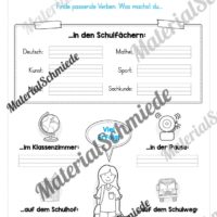 Materialpaket Verben (Vorschau 12)