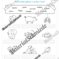 Materialpaket Verben (Vorschau 13)